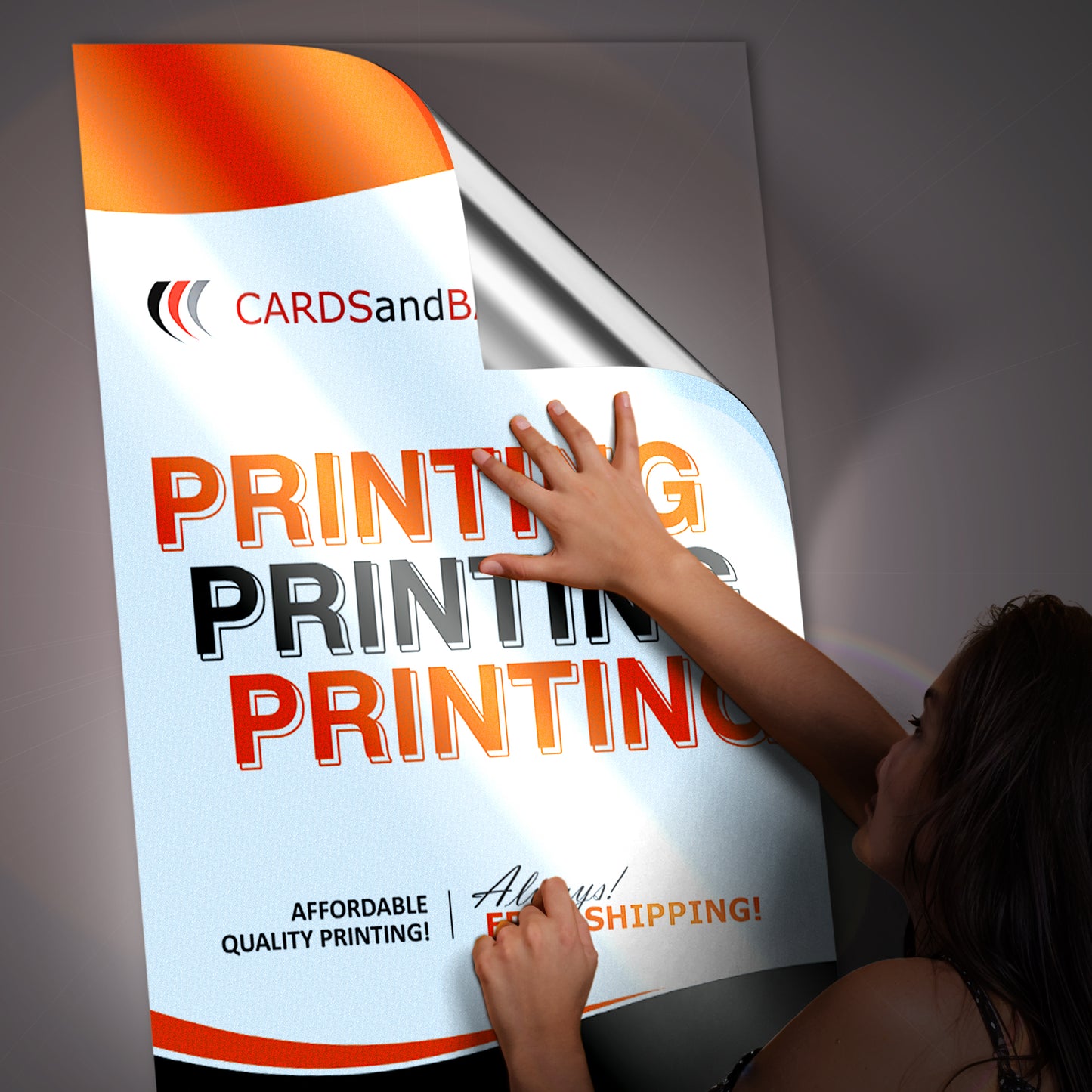 Adhesive Reflective Vinyl