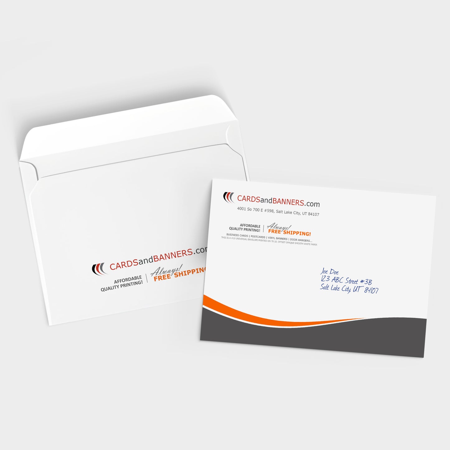 Horizontal Booklet Envelopes