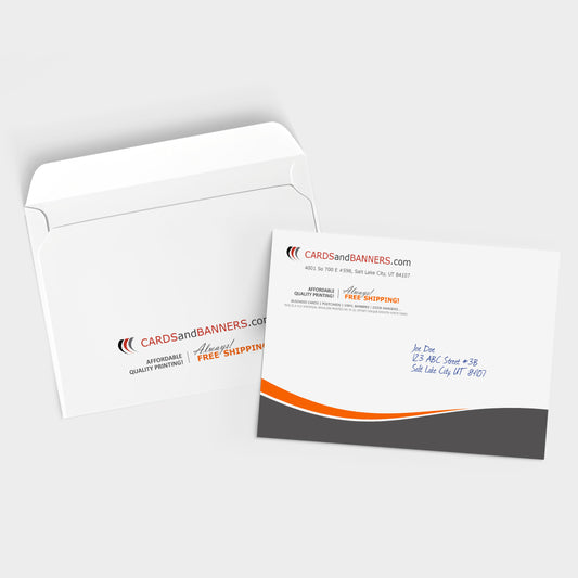 Horizontal Booklet Envelopes