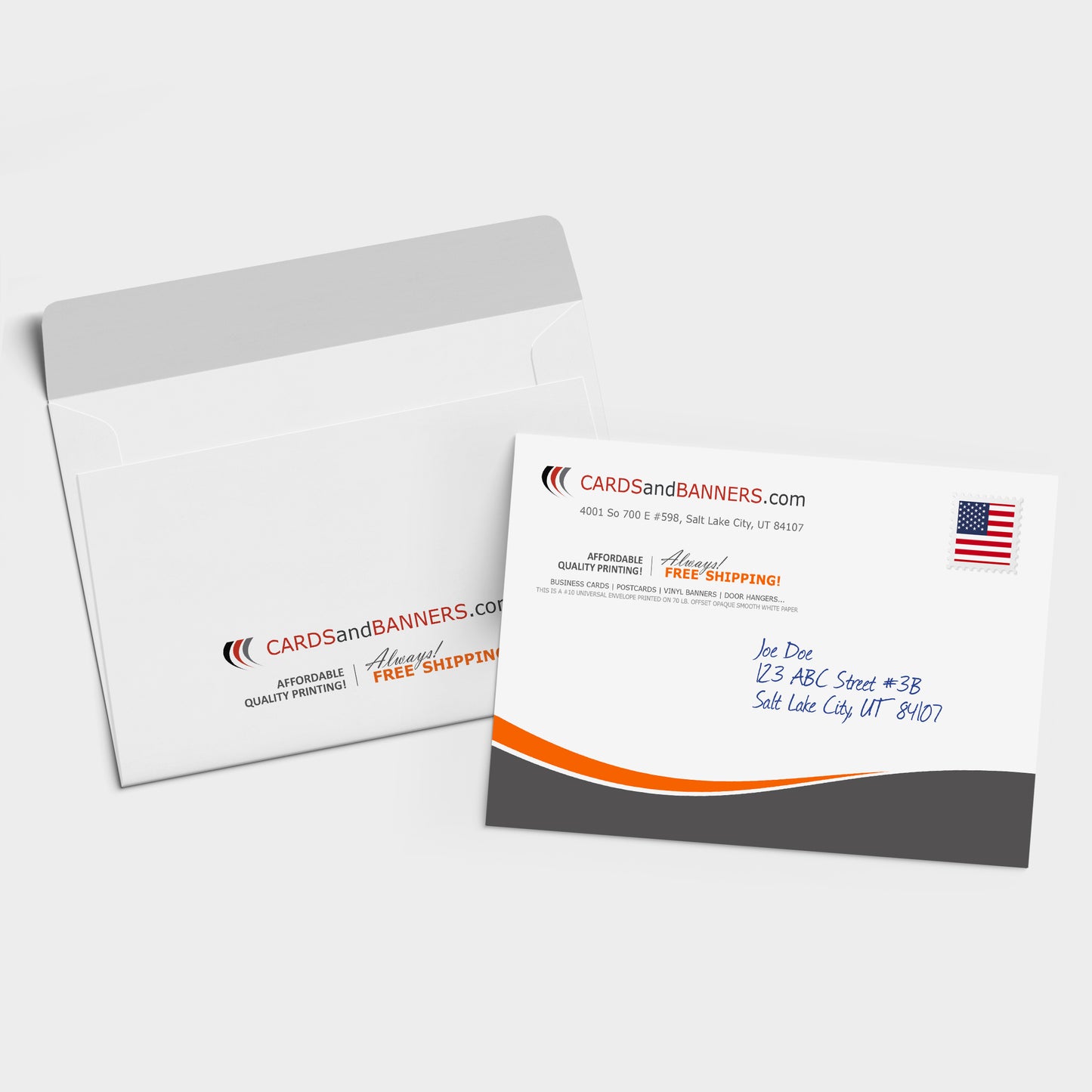 Envelopes remittance short flap
