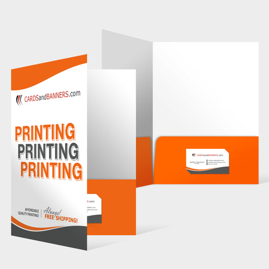 4" x 6" Small Press Kit Folders